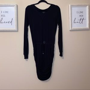 Mossimo Small Black Ruched Bottom Dress